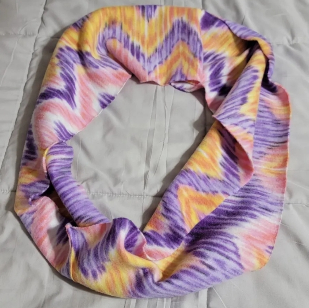 Infinity Scarf Lightweight Soft Handmade Colorful